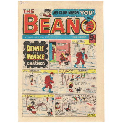 The Beano - 16th January 1982 - issue 2061