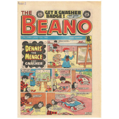 The Beano - 12th June 1982 - issue 2082