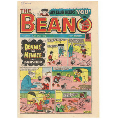 The Beano - 31st July 1982 - issue 2089