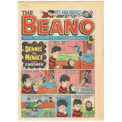 The Beano - 4th September 1982 - issue 2094