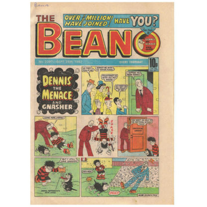 The Beano - 25th September 1982 - issue 2097
