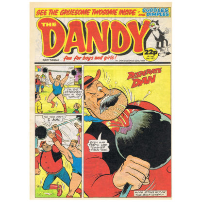 The Dandy - 23rd September 1989 - issue 2496