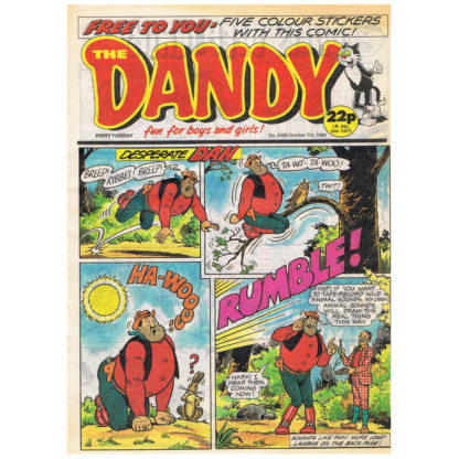 The Dandy - 7th October 1989 - issue 2498