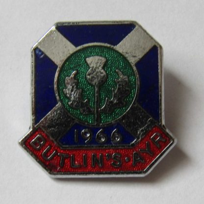 Butlin's -Ayr - 1966 - Pin Badge