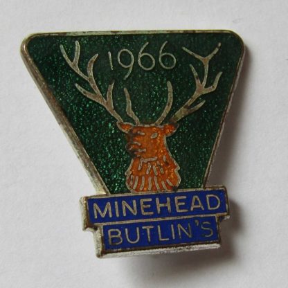 Butlin's -Minehead - 1966 - Pin Badge