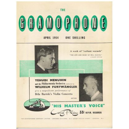 The Gramophone - April 1954