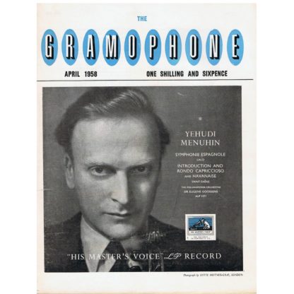 The Gramophone - April 1958