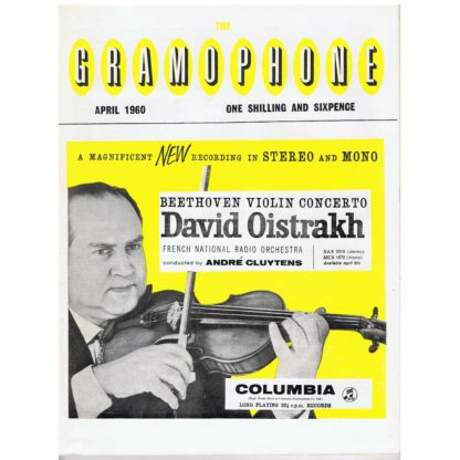 The Gramophone - April 1960