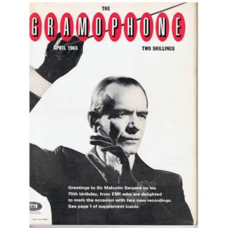 The Gramophone - April 1965