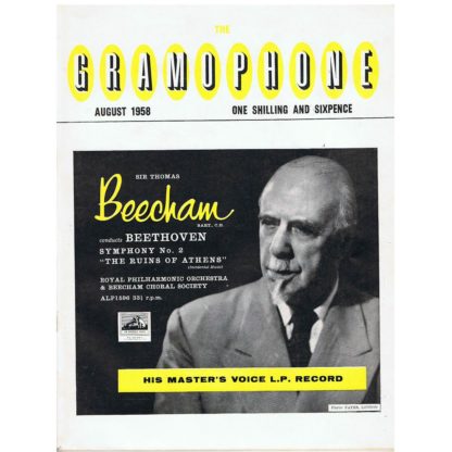 The Gramophone - August 1958