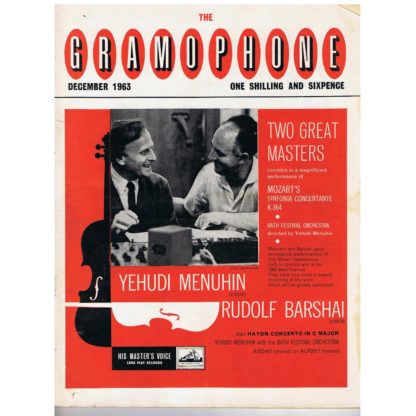 The Gramophone - December 1963