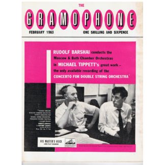 The Gramophone - February 1963