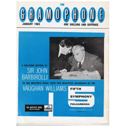 The Gramophone - January 1963