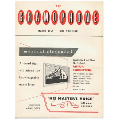 The Gramophone - March 1954