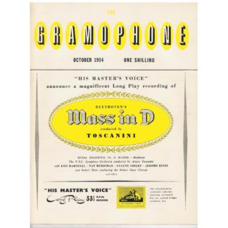 The Gramophone - October 1954