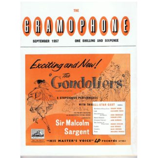 The Gramophone - September 1957