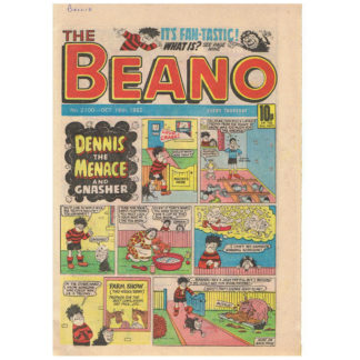 The Beano - 16th October 1982 - issue 2100