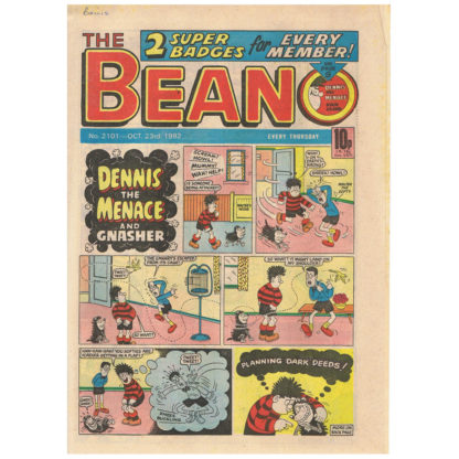 The Beano - 23rd October 1982 - issue 2101