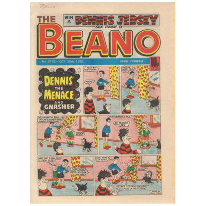 The Beano - 30th October 1982 - issue 2102