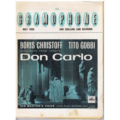 The Gramophone - May 1959