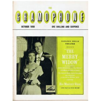 The Gramophone - October 1958