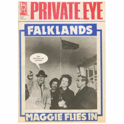 Private Eye magazine - 550 - 14th January 1983