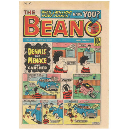 The Beano - 6th November 1982 - issue 2103