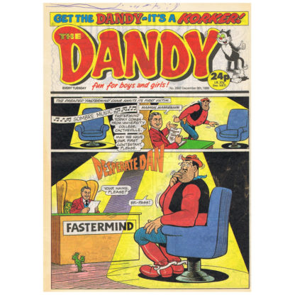 The Dandy - issue 2507 - 9th December 1989