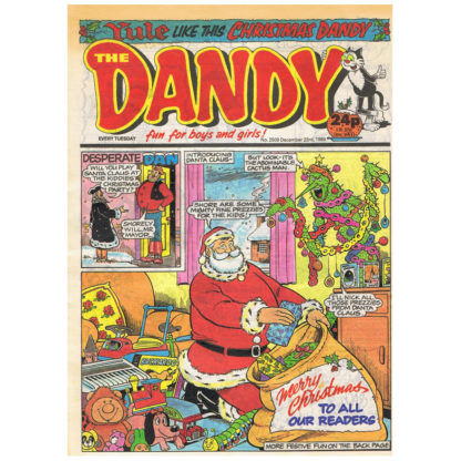 The Dandy - issue 2509 - 23rd December 1989