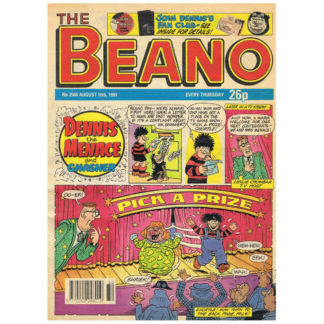 The Beano - 10th August 1991 - issue 2560