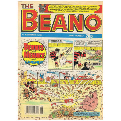 The Beano - 7th December 1991 - issue 2577