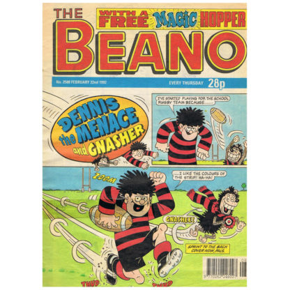 The Beano - 22nd February 1992 - issue 2588