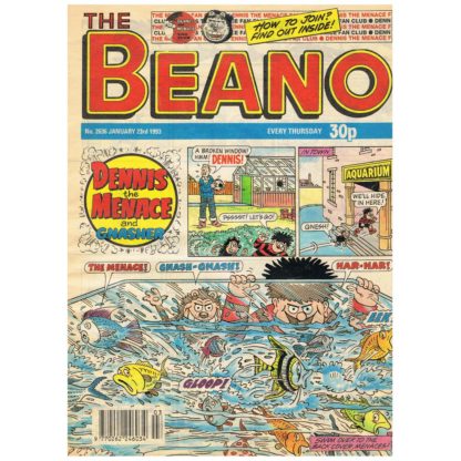 The Beano - 23rd January 1993 - issue 2636