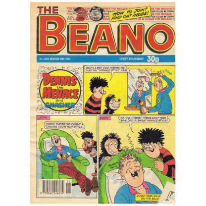 The Beano - 20th March 1993 - issue 2644