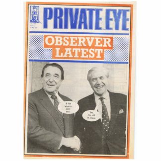 Private Eye magazine - 584 - 4th May 1984