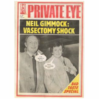 Private Eye magazine - 586 - 1st June 1984