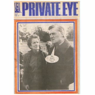 Private Eye magazine - 619 - 6th September 1985