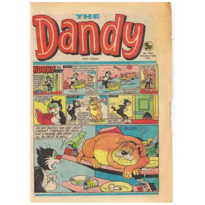 The Dandy - issue 1877 - 12th November 1977