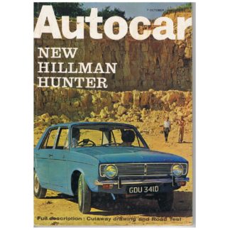 Autocar magazine - 7th October 1966