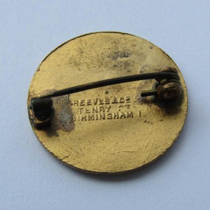 Butlin's Pin Badge - Filey - 1947 - reverse