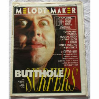 Melody Maker - 1st October 1988 - Butthole Surfers