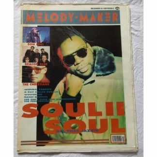Melody Maker - 16th December 1989 - Soul II Soul