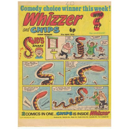 Whizzer and Chips - 31st May 1975
