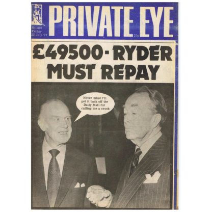 Private Eye - 22nd July 1977 - 407