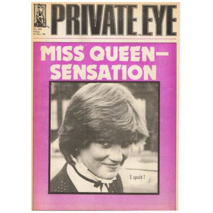 Private Eye - issue 494 - 21st November 1980