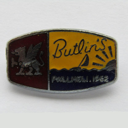 Butlin's badge - Pwllheli -1962