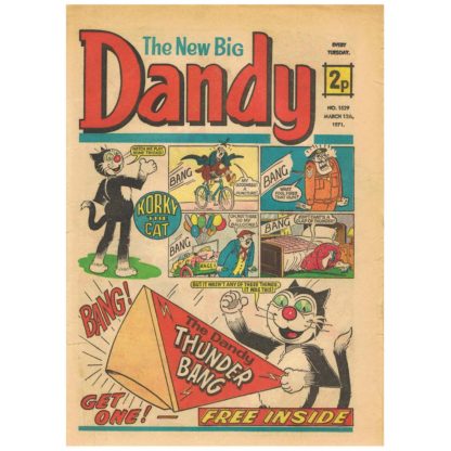 Dandy comic - issue 1529 - 13th March 1971