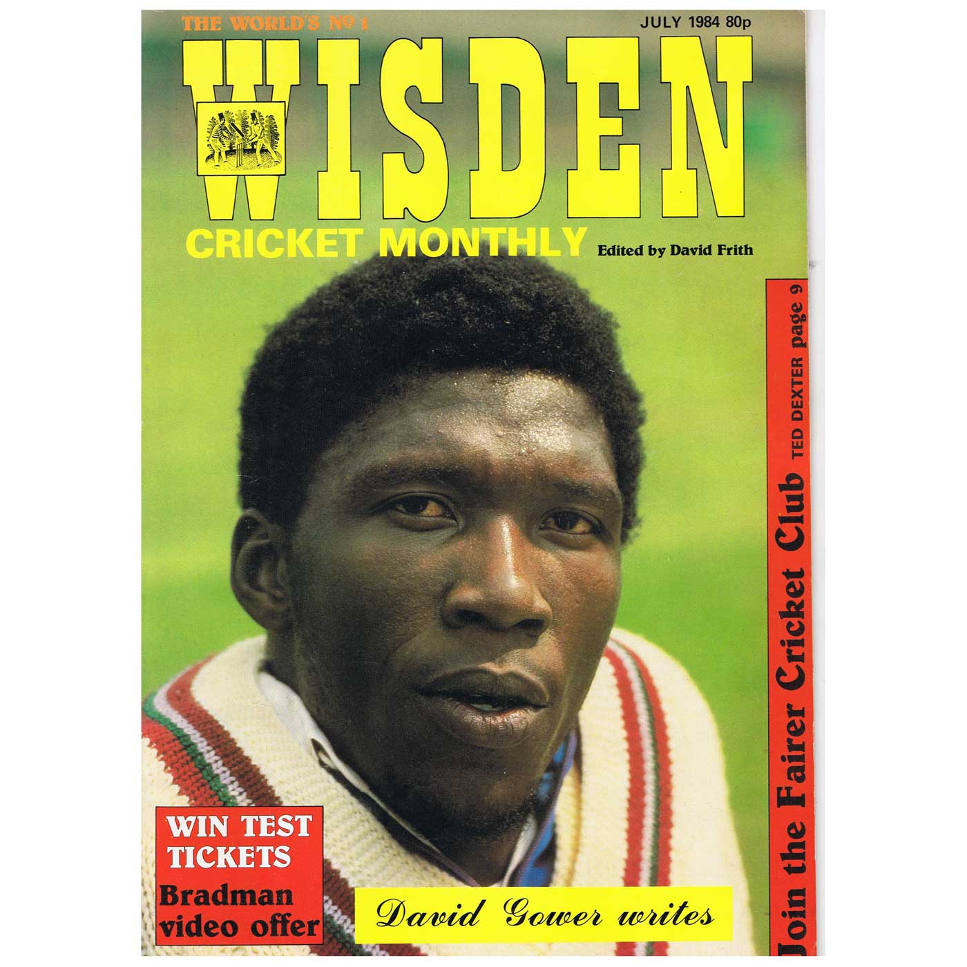 Wisden Cricket Monthly - an original edition from July 1984