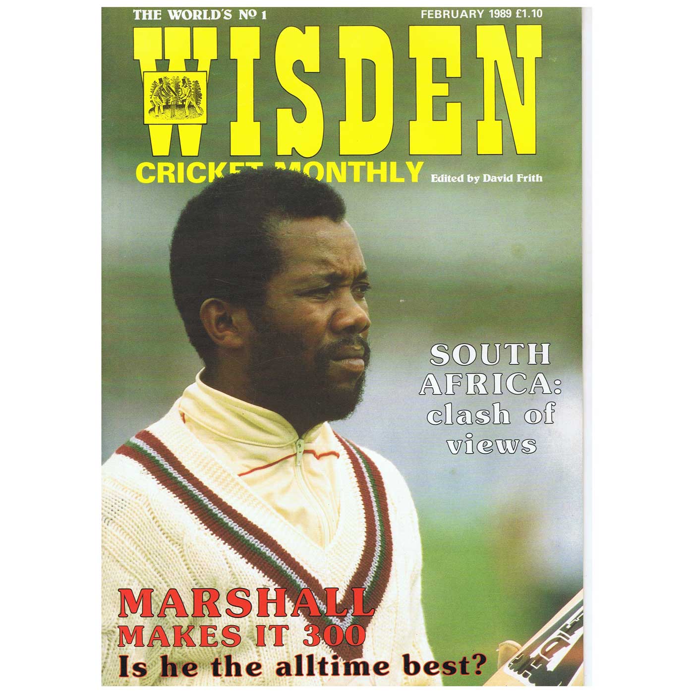 Wisden Cricket Monthly - an original edition from February 1989