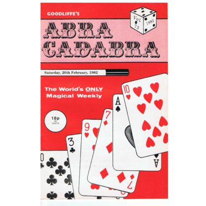 20th February 1982 - Goodliffe's Abracadabra